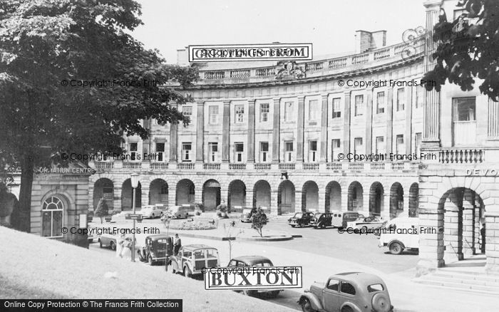 Photo of Buxton, The Crescent c.1960