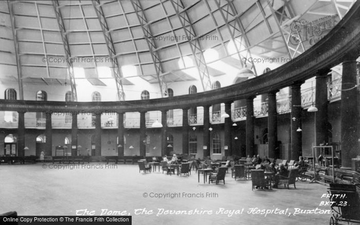 Photo of Buxton, The Dome, Devonshire Royal Hospital c.1955