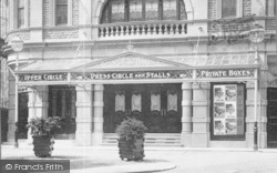 The Opera House, Entrance 1903, Buxton