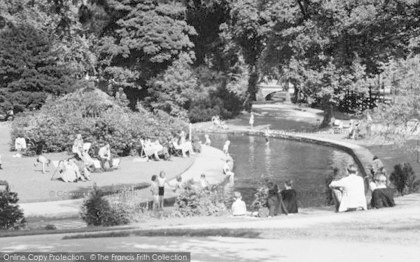Photo of Buxton, The Public In Pavilion Gardens c.1955
