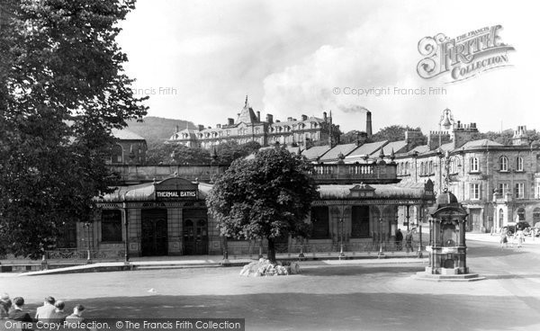 Photo of Buxton, The Thermal Baths c.1955