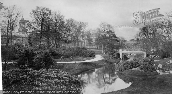 Photo of Buxton, View In Pavilion Gardens c.1872