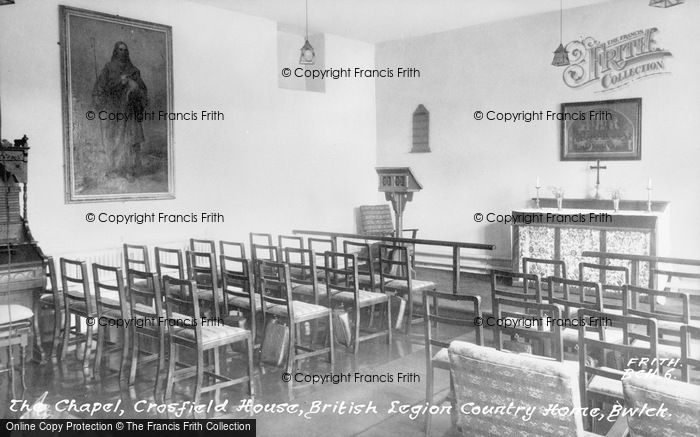 Photo of Bwlch, The Chapel, Crosfield House, British Legion Country Home c.1950
