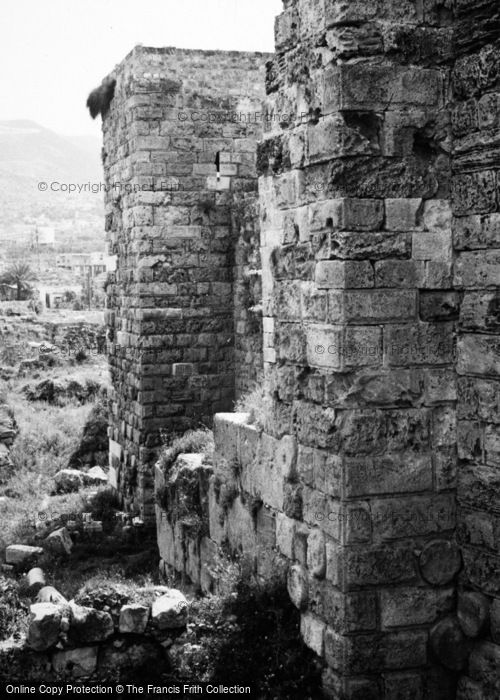 Photo of Byblos, Castle 1965