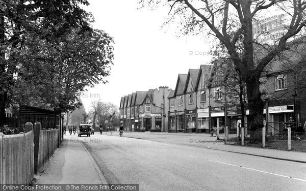 Photo of Byfleet, High Road c.1955