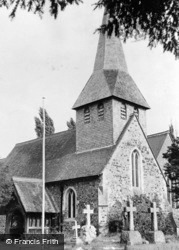 St Mary's Church c.1960, Byfleet