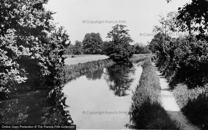 Photo of Byfleet, The Canal c.1955