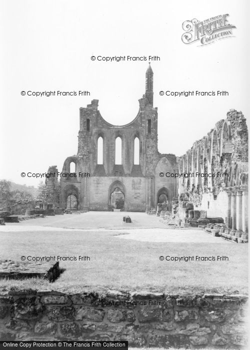 Photo of Byland Abbey, West End Of Nave c.1965