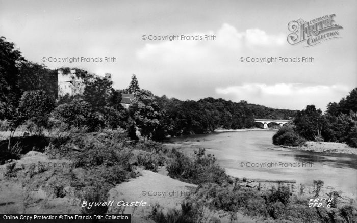 Photo of Bywell, Castle c.1955