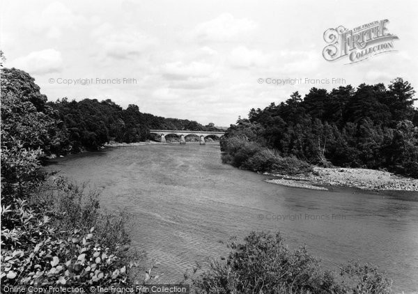 Photo of Bywell, The Bridge c.1955
