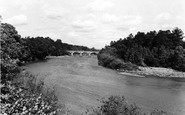 Bywell, the Bridge c1955