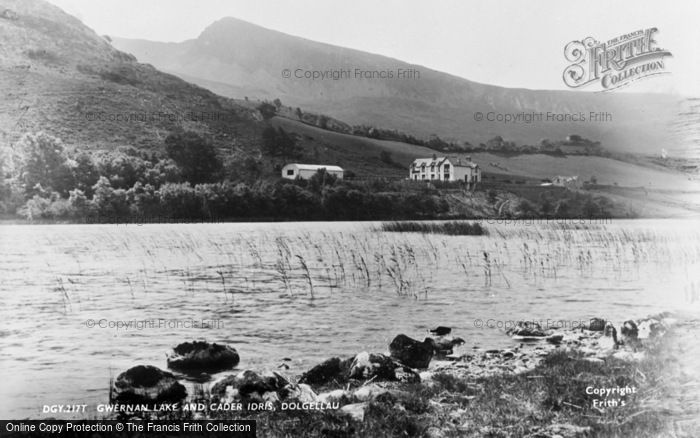 Photo of Cadair Idris, And Gwernan Lake c.1955