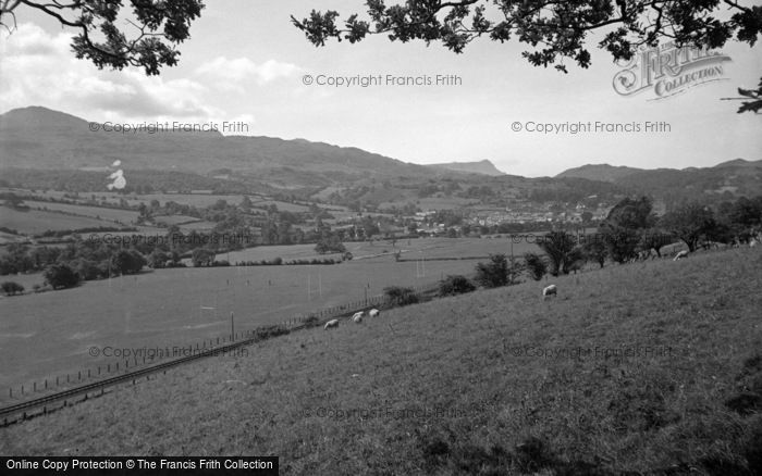 Photo of Cadair Idris, From Bala Road 1955