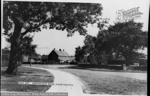 Photo of Caddington, Heathfield Road c.1960