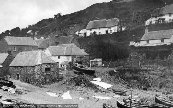 Photo of Cadgwith, 1899