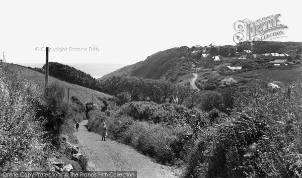Photo of Cadgwith, Approach To The Village c.1960