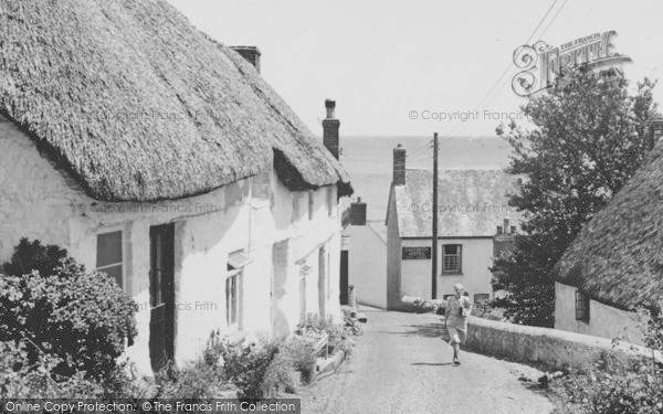 Photo of Cadgwith, Beach Road c.1960