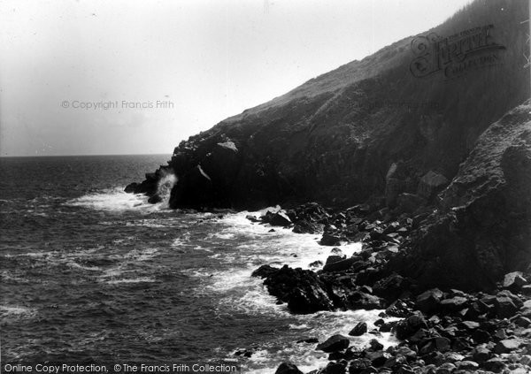 Photo of Cadgwith, Breakers In Sunlight 1933