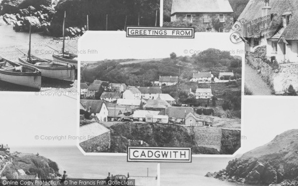 Photo of Cadgwith, Composite c.1960