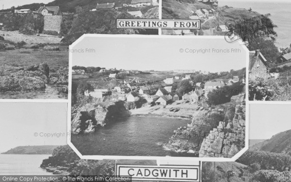 Photo of Cadgwith, Composite c.1960