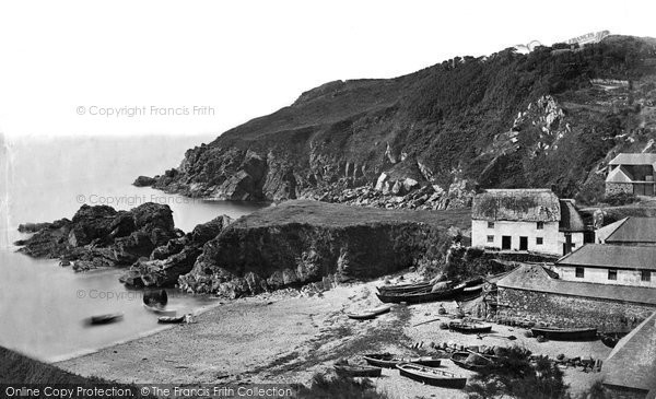 Photo of Cadgwith, From East c.1876