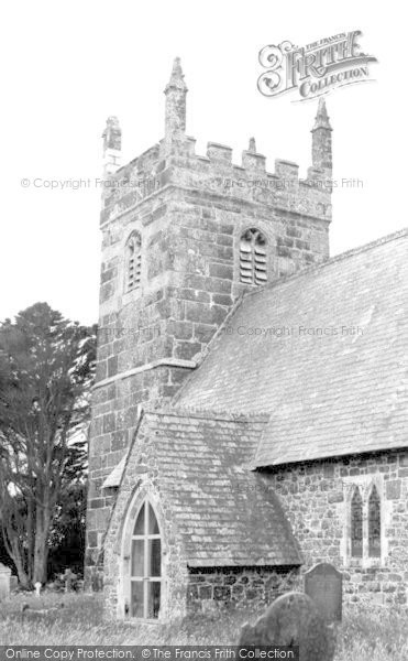 Photo of Cadgwith, Grade Church c.1970