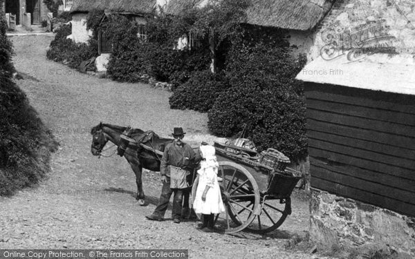 Photo of Cadgwith, Horse And Cart 1911