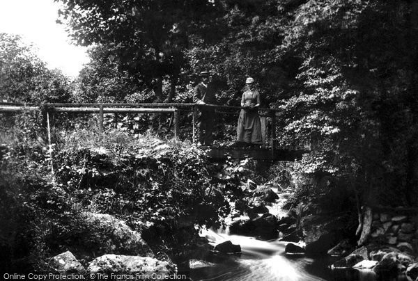 Photo of Cadgwith, Poltesco Valley Bridge 1890