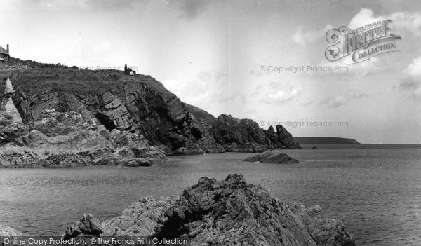 Photo of Cadgwith, The Cliffs c.1960