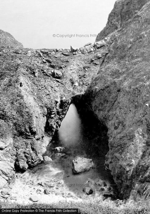 Photo of Cadgwith, The Devil's Frying Pan 1890