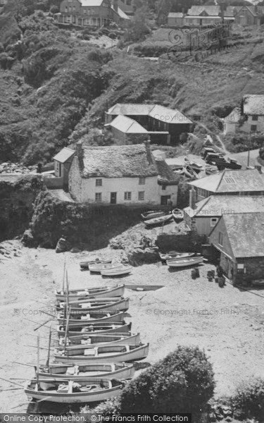 Photo of Cadgwith, The Fishing Beach c.1955