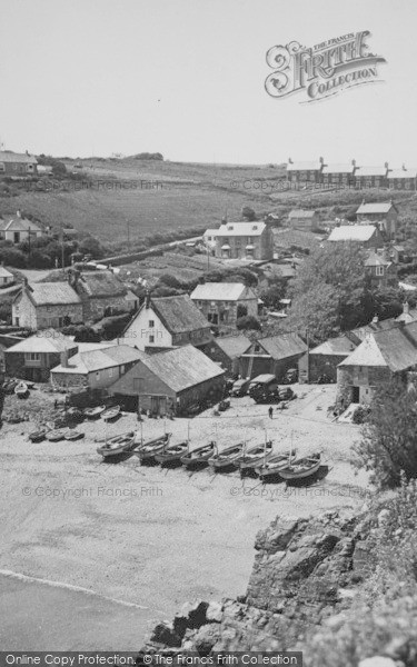 Photo of Cadgwith, The Fishing Beach c.1955