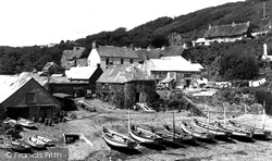 The Fishing Beach c.1960, Cadgwith