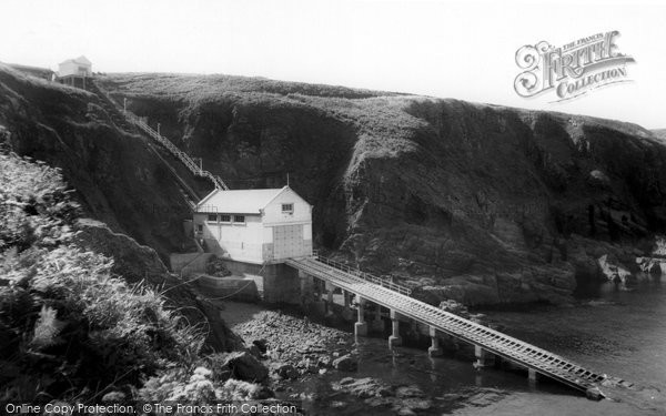 Photo of Cadgwith, The Lifeboat Station c.1960