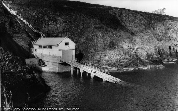 Photo of Cadgwith, The Lifeboat Station c.1960