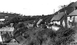 The Village From Cliff Path c.1960, Cadgwith