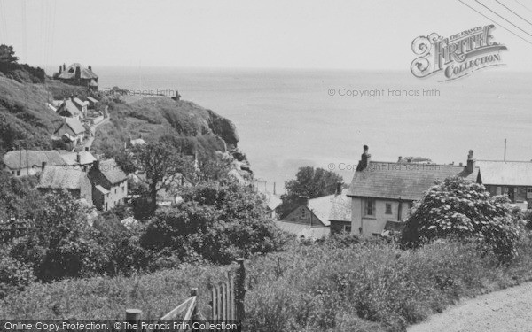 Photo of Cadgwith, The Village From The Old Coastguards c.1960
