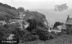 Village And Lookout 1938, Cadgwith