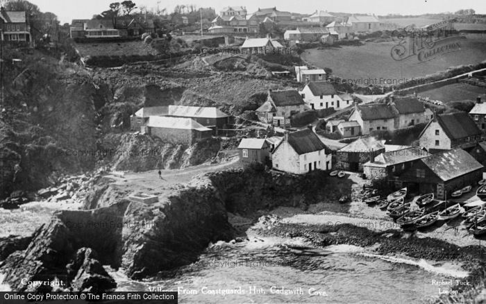 Photo of Cadgwith, Village From Old Coastguards Hut c.1933