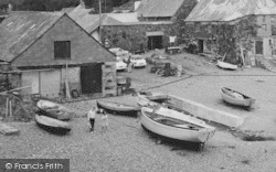 Visitors In Fishing Cove c.1970, Cadgwith