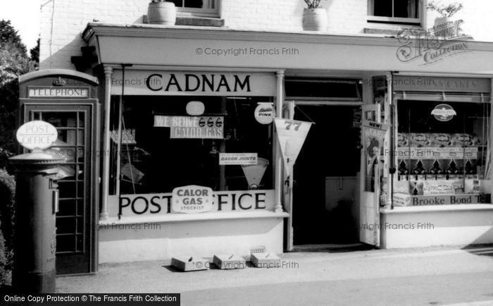 Photo of Cadnam, The Post Office c.1960