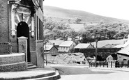 Caerau, Library and Bridge c1955