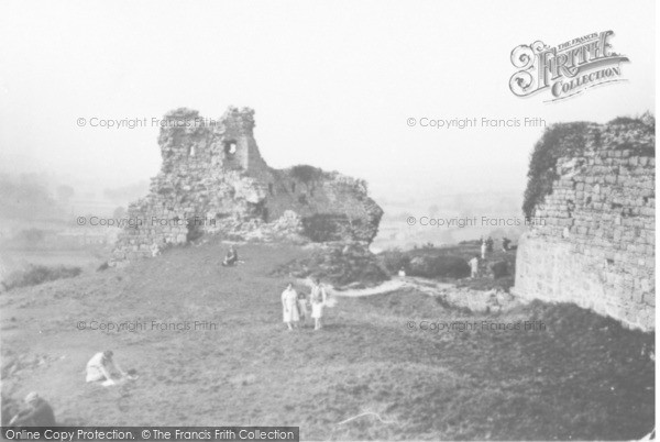 Photo of Caergwrle, Castle Ruins c.1955