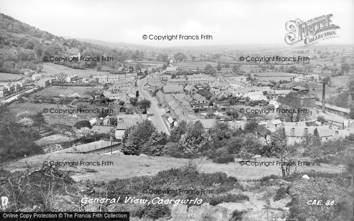 Photo of Caergwrle, General View c.1939