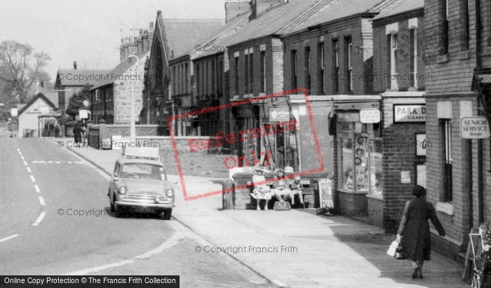 Photo of Caergwrle, High Street c.1955