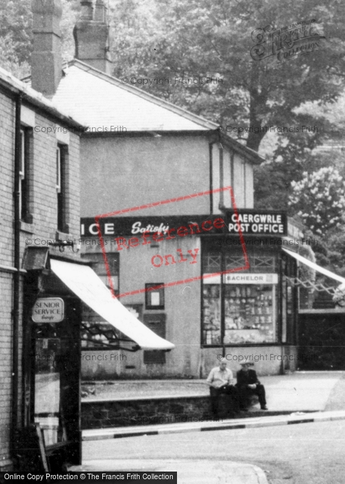 Photo of Caergwrle, The Post Office c.1965