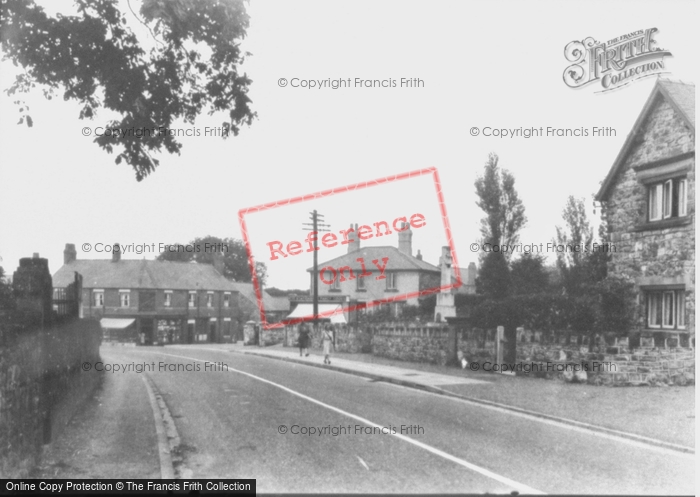 Photo of Caergwrle, Wrexham Road c.1955