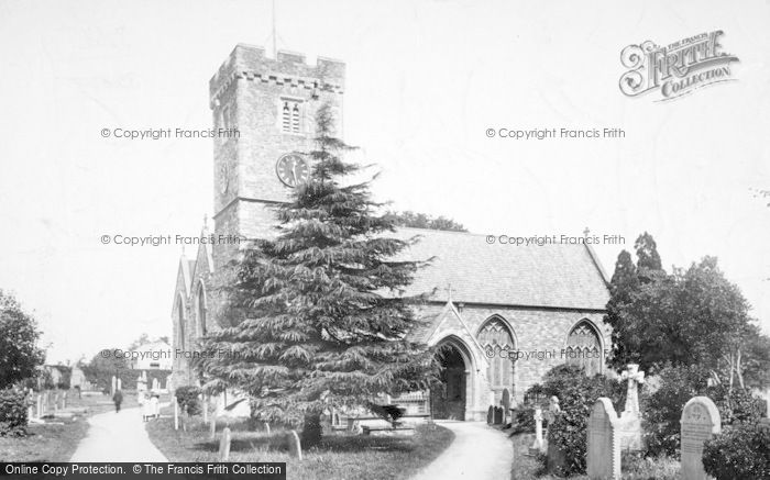 Photo of Caerleon, Church 1893