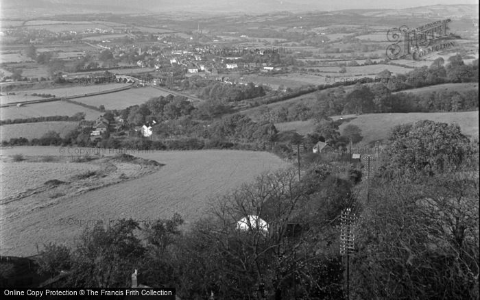 Photo of Caerleon, General View From Christchurch 1950