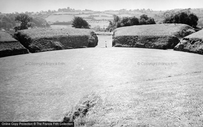Photo of Caerleon, Remains Of Roman Amphitheatre 1949